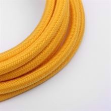 Dusty sunflower textile cable