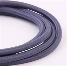 Deep purple textile cable