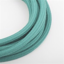 Dusty Pale turquoise textile cable