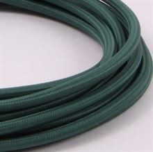 Bottle green textile cable