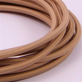 Dusty Latte textile cable