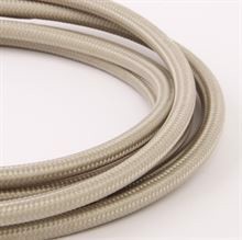 Khaki textile cable