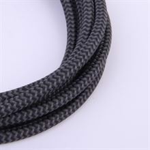 Grey Snake textile cable