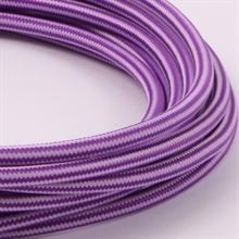 Purple Stripe textile cable