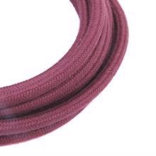 Dusty Mulberry textile cable