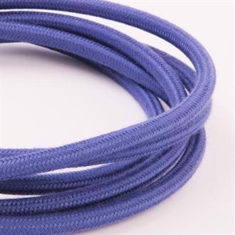 Dusty Dark blue textile cable