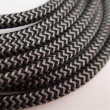 Dusty Grey Snake textile cable