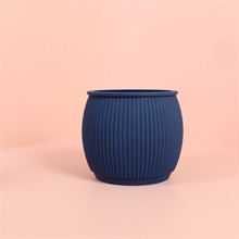 Chubby flowerpot Navy blue