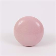 Pale pink flat knob