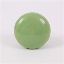 Green flat knob