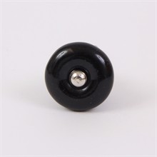 Black classic knob large