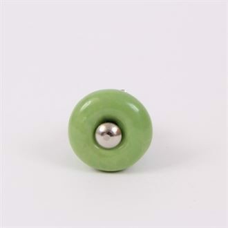 Green classic knob medium