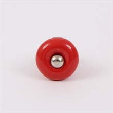 Red classic knob medium