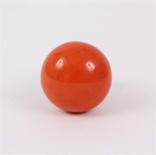 Orange round knob large