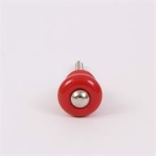 Red classic knob small