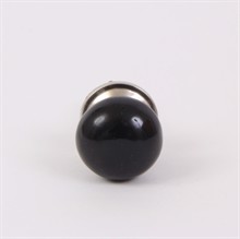 Black round knob small