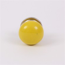 Yellow round knob small