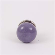 Purple round knob small