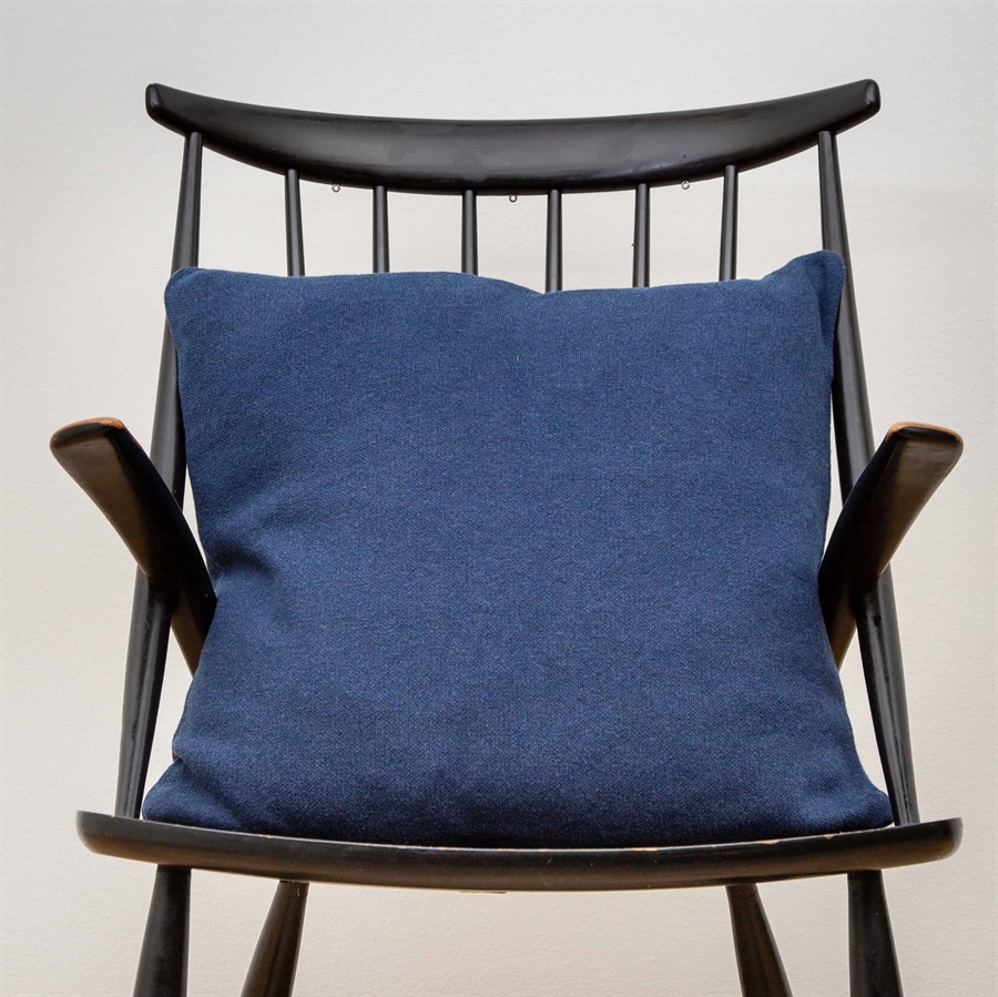 Cushion cover Fine knit 50x50 Navy blue