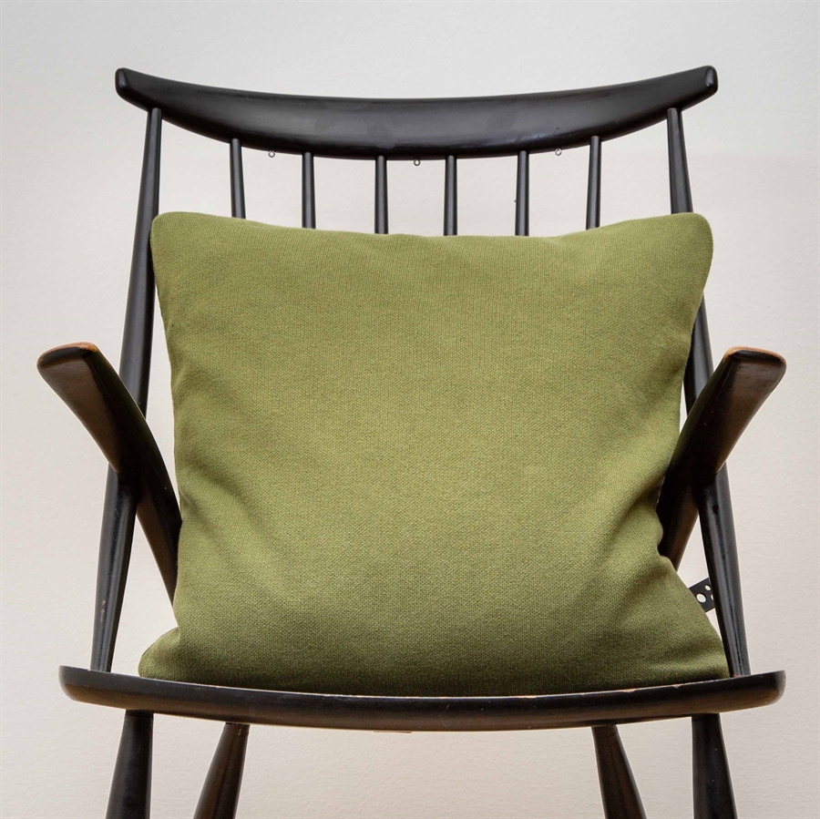 Cushion cover Fine knit 50x50 Army green