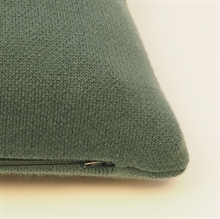 Cushion cover Fine knit 50x50 Ocean blue