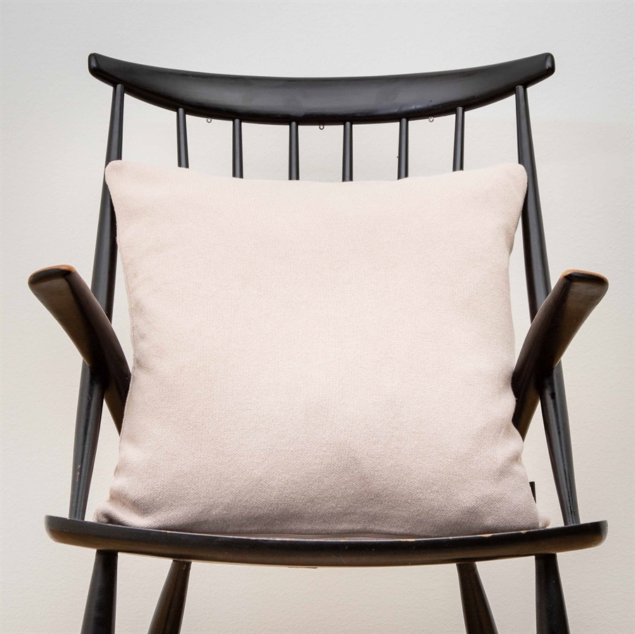 Cushion cover Fine knit 50x50 Rice