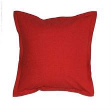 Cushion cover w/flounce 50x50 Red