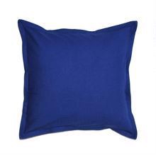 Cushion cover w/flounce 50x50 Cobalt blue