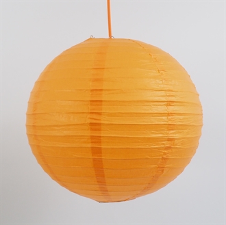 Ricepaper lamp shade 40 cm. Yellow