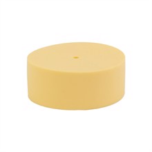 Pale yellow silicone ceiling cup