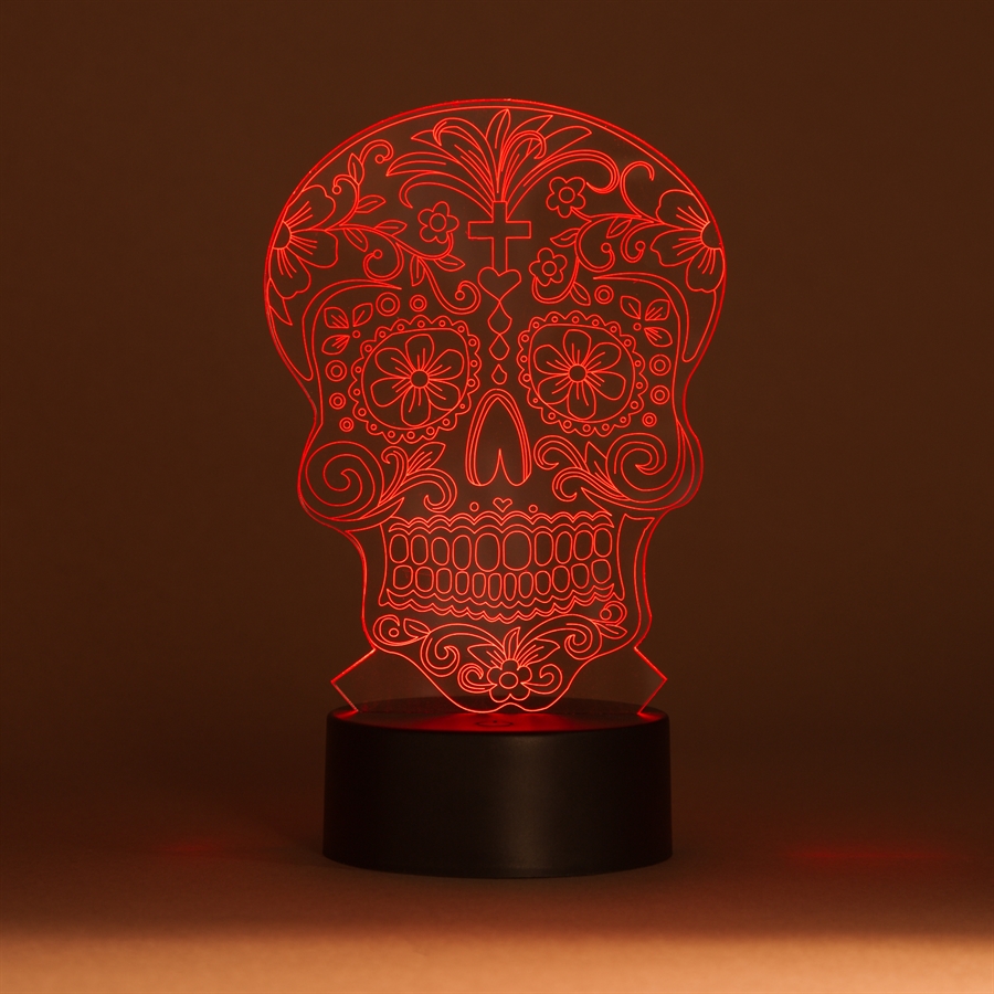 3D LED Night light Skull