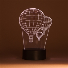 3D LED Night light Airballoons
