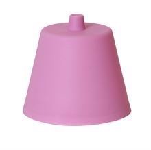 Pink plastic ceiling cup Trapez