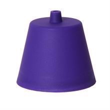 Purple plastic ceiling cup Trapez