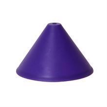 Purple plastic ceiling cup Cone