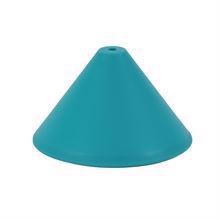 Turquoise plastic ceiling cup Cone