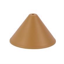 Beige plastic ceiling cup Cone