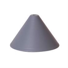 Grey plastic ceiling cup Cone